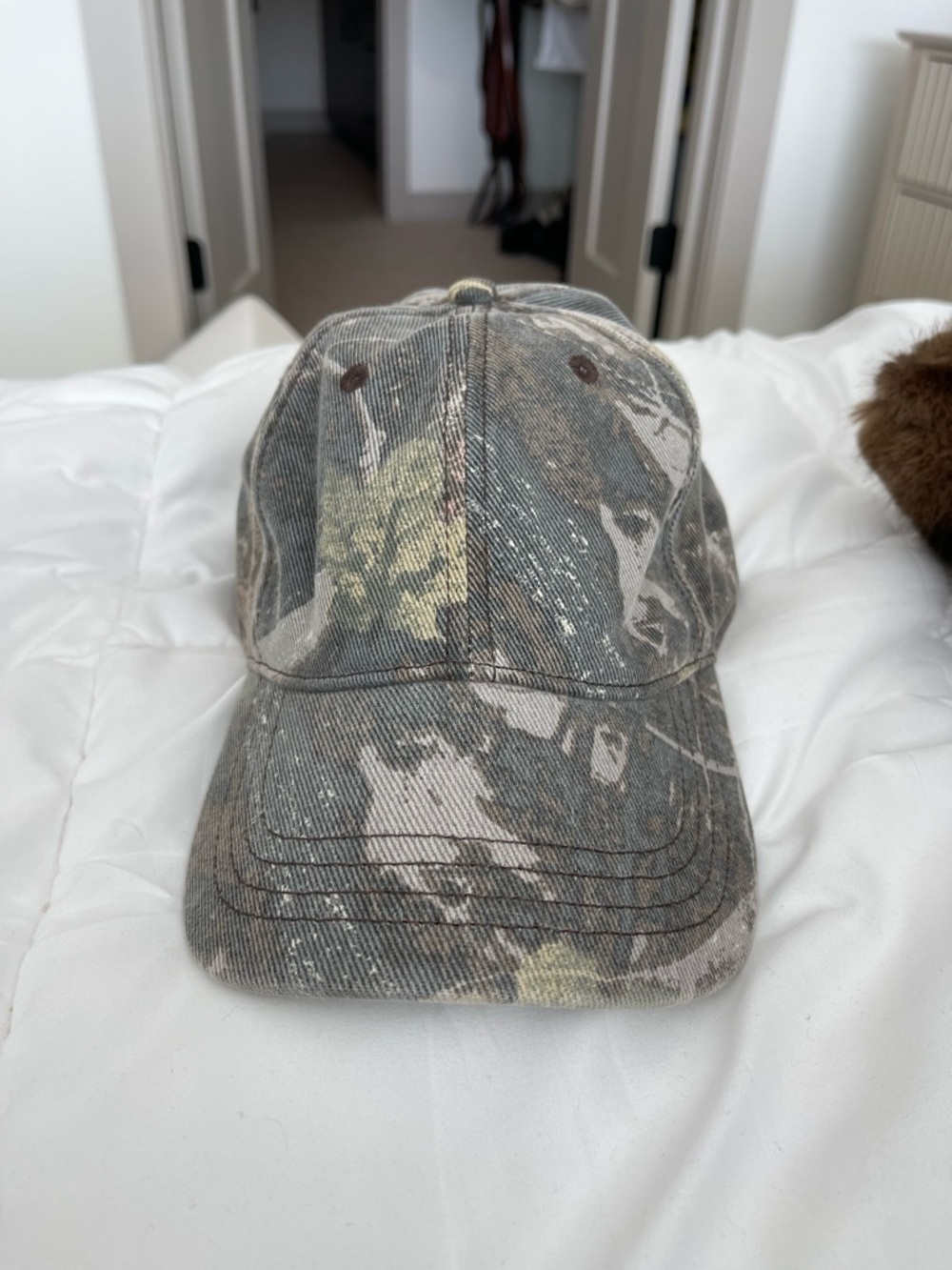 Abercrombie Camo Baseball Cap